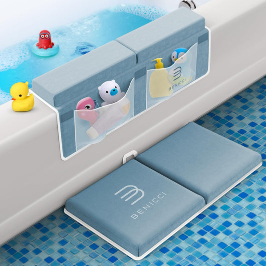 Comfortable Bath Kneeler and Elbow Kneeling Rest Pad for Baby Bathing Parents