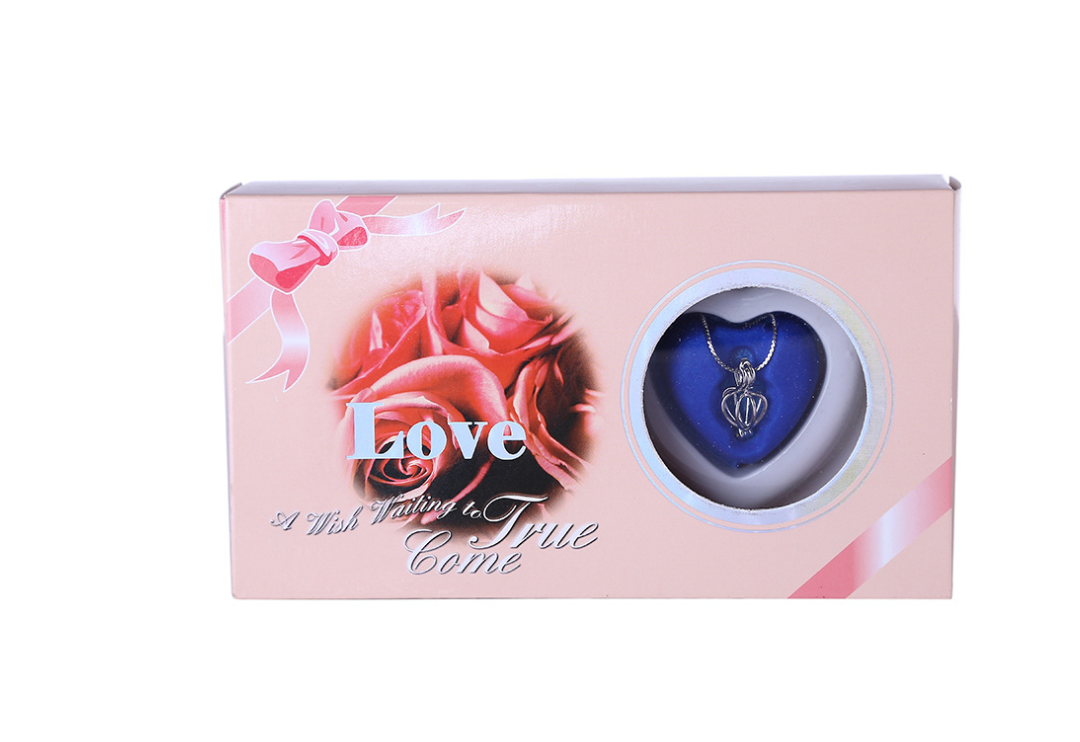 Freshwater Pearl Pendant Necklace Gift Box