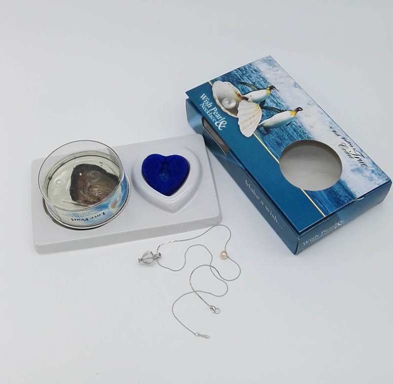 Freshwater Pearl Pendant Necklace Gift Box